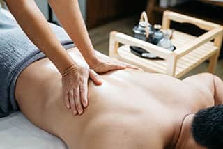 rücken nacken massage